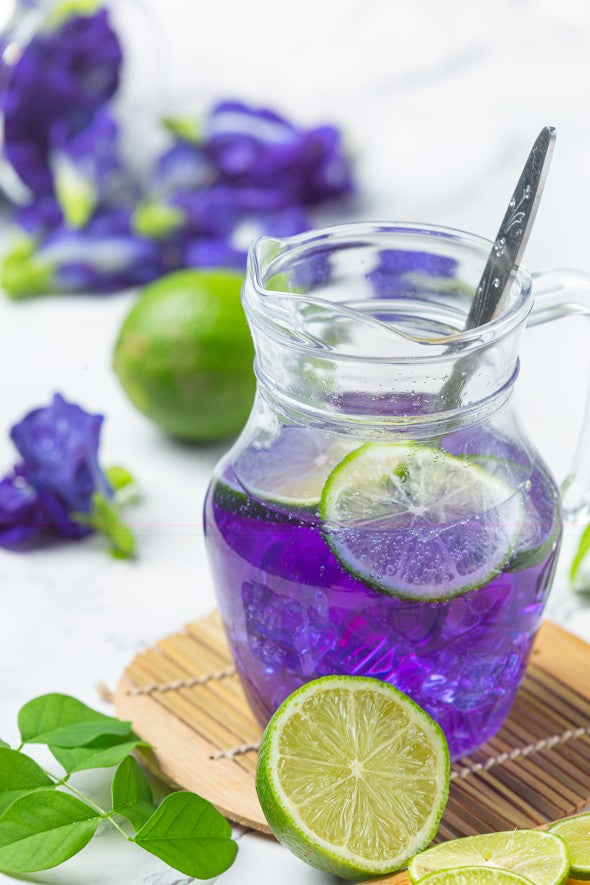 Dried Butterfly Pea Flowers