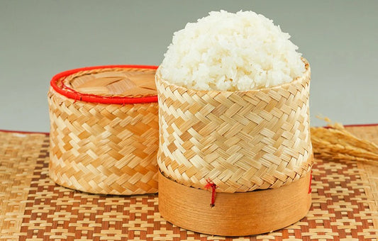 Sticky Rice Bamboo Basket - Small Size